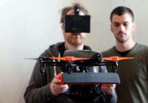 Racing Drones With Goggles